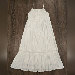 Aerie White Spaghetti Strap Dress XL